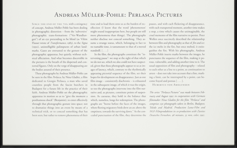 Perlasca Pictures. Text Board