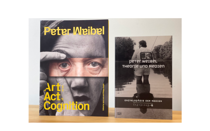 Zwei Publikationen von Peter Weibel