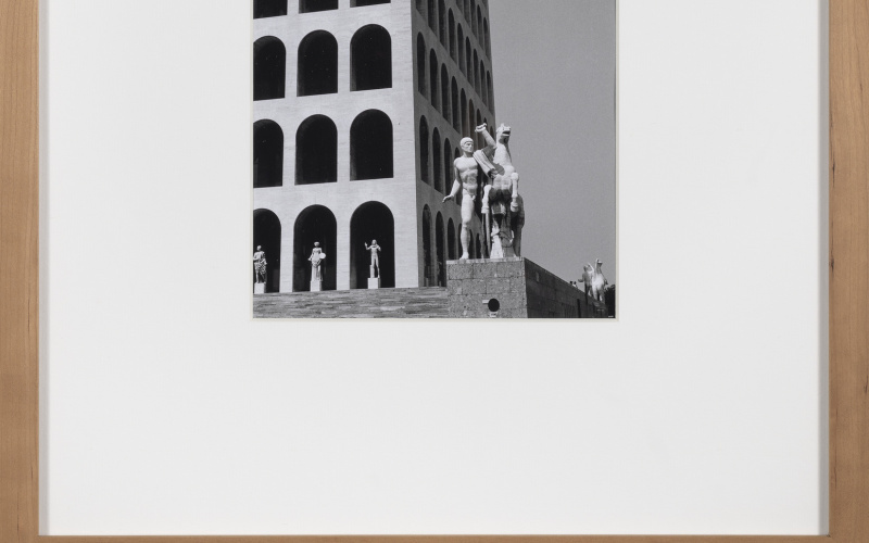 ROM. PALAZZO DELLA CIVILTÀ ITALIANA, ESPOSIZIONE UNIVERSALE, 1942, ERNESTO B. LA PADULA, GIOVANNI GUERRINI, MARIO ROMANO