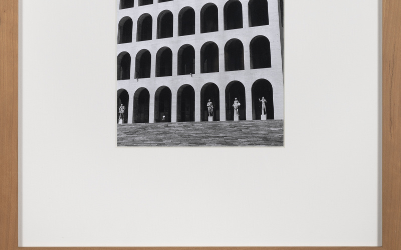 ROM. PALAZZO DELLA CIVILTÀ ITALIANA, ESPOSIZIONE UNIVERSALE, 1942, ERNESTO B. LA PADULA, GIOVANNI GUERRINI, MARIO ROMANO