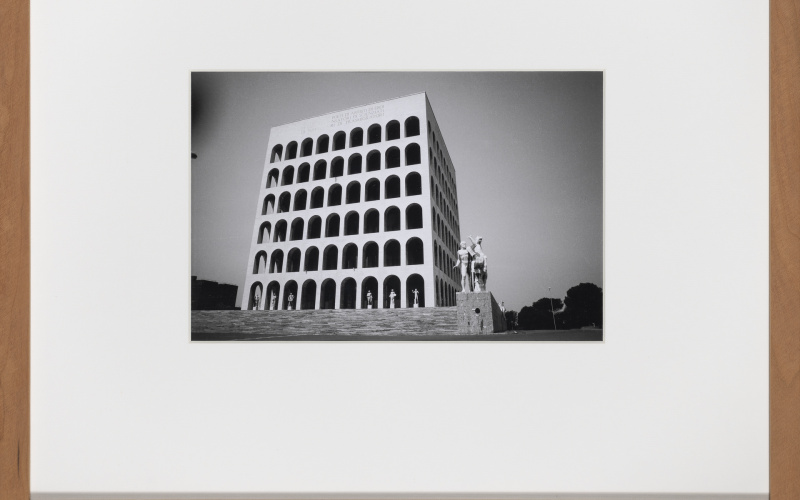 ROM. PALAZZO DELLA CIVILTÀ ITALIANA, ESPOSIZIONE UNIVERSALE, 1942, ERNESTO B. LA PADULA, GIOVANNI GUERRINI, MARIO ROMANO