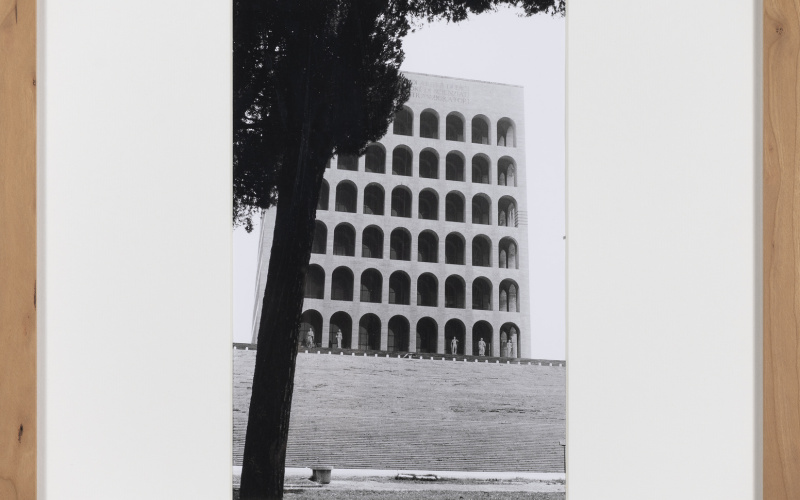 ROM. PALAZZO DELLA CIVILTÀ ITALIANA, ESPOSIZIONE UNIVERSALE, 1942, ERNESTO B. LA PADULA, GIOVANNI GUERRINI, MARIO ROMANO