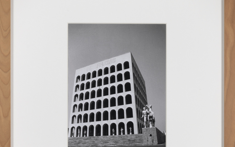 ROM. PALAZZO DELLA CIVILTÀ ITALIANA, ESPOSIZIONE UNIVERSALE, 1942, ERNESTO B. LA PADULA, GIOVANNI GUERRINI, MARIO ROMANO