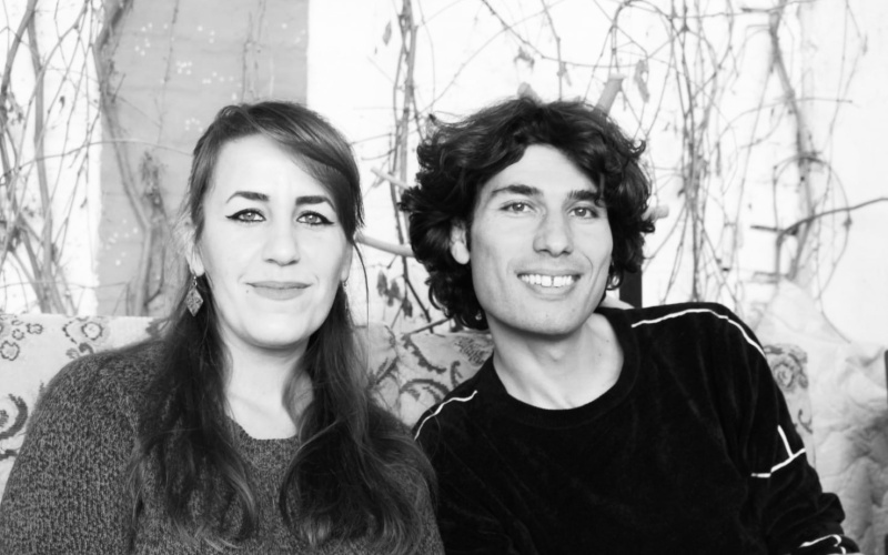 Porträt von Khanda Hameed und Nabaz Samad
