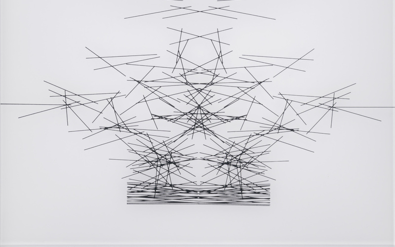 Random superposition and explosion of straight lines