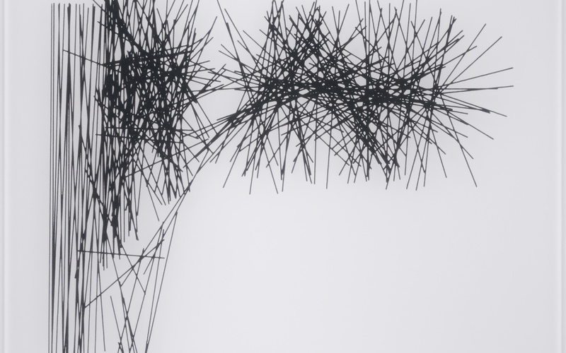 Random superposition and explosion of straight lines