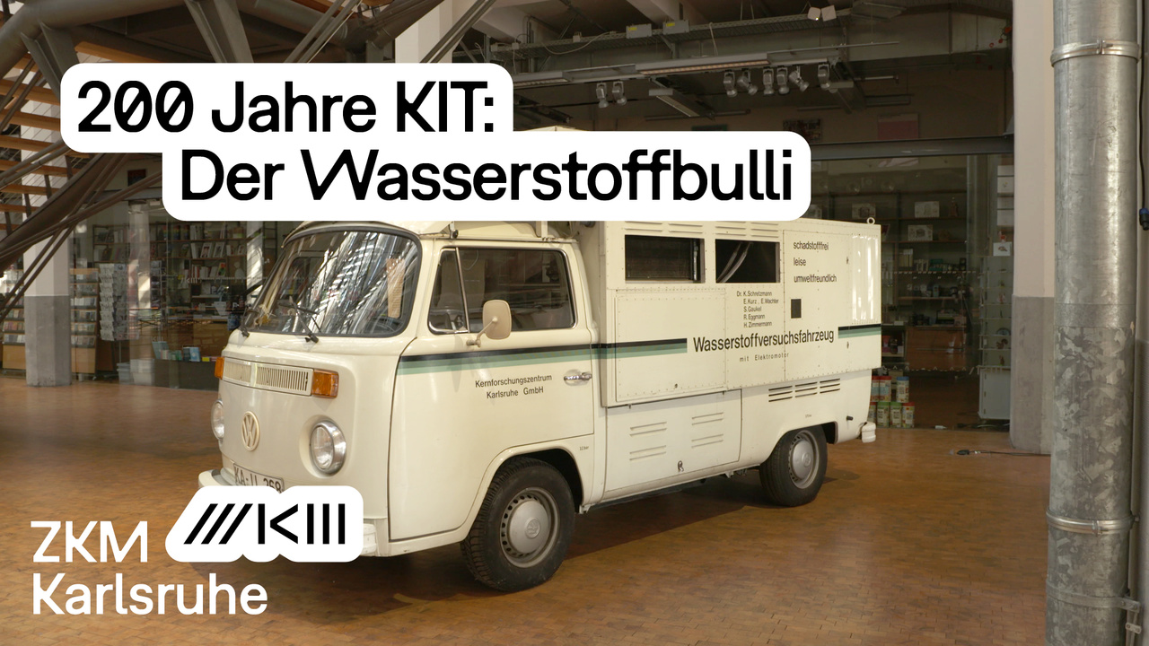 Abbildung des Wasserstoffbulli aus dem Kernforschungszentrum