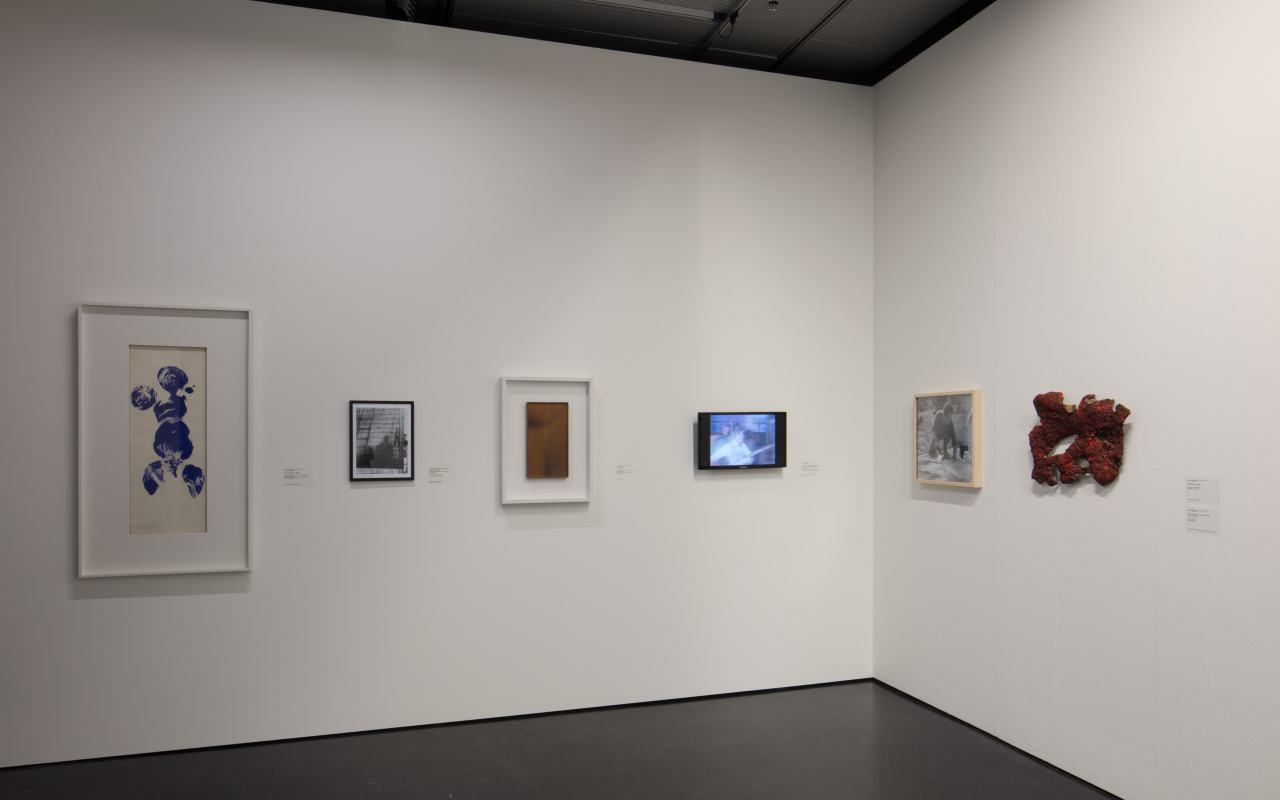 Blick in die Ausstellung »Kunst in Europa 1945-1968«.