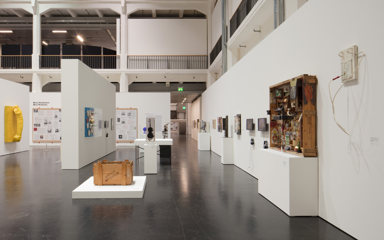 Blick in die Ausstellung »Kunst in Europa 1945-1968«.