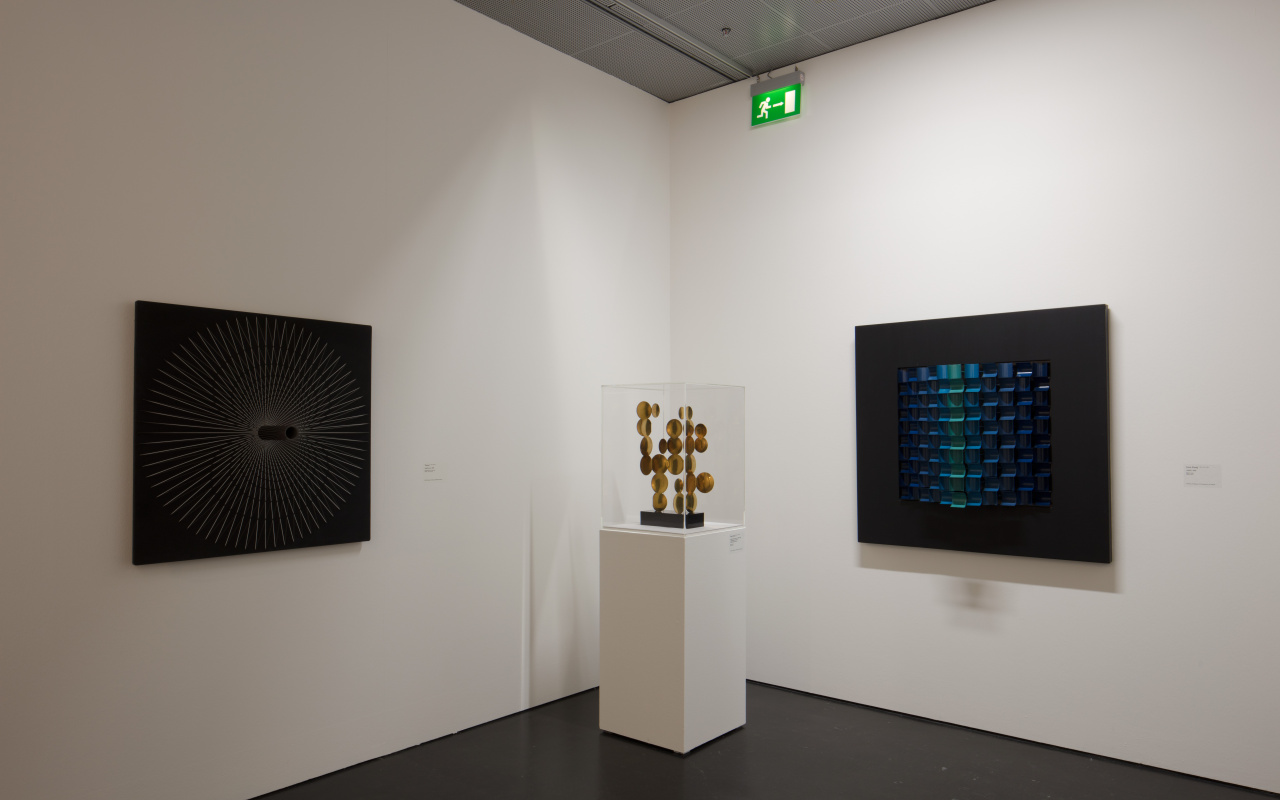 Blick in die Ausstellung »Kunst in Europa 1945-1968«.