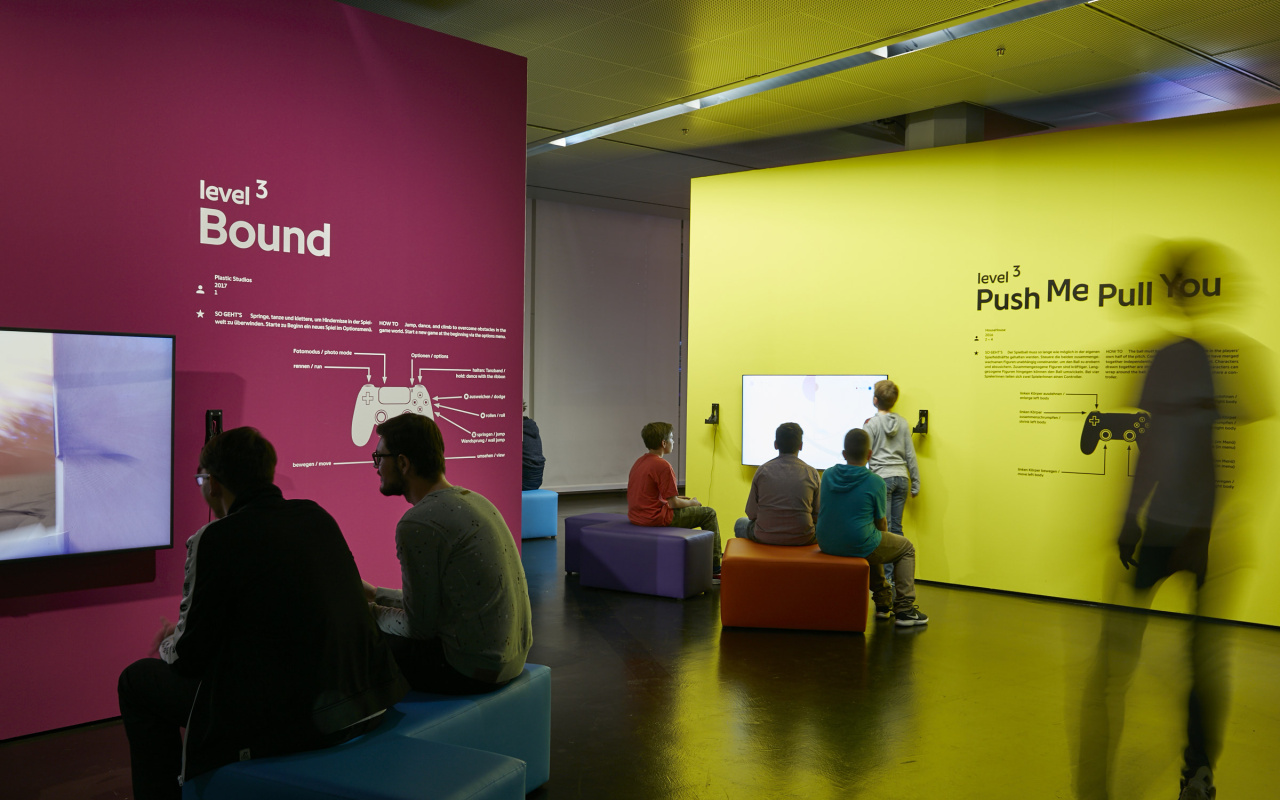 Blick in die Ausstellung »zkm_gameplay. the next level«