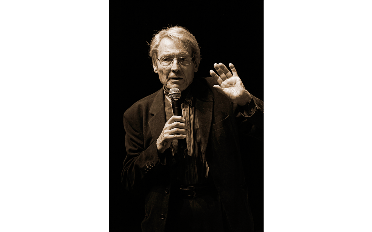 Jean-Claude Risset beim Giga-Hertz-Preis 2009