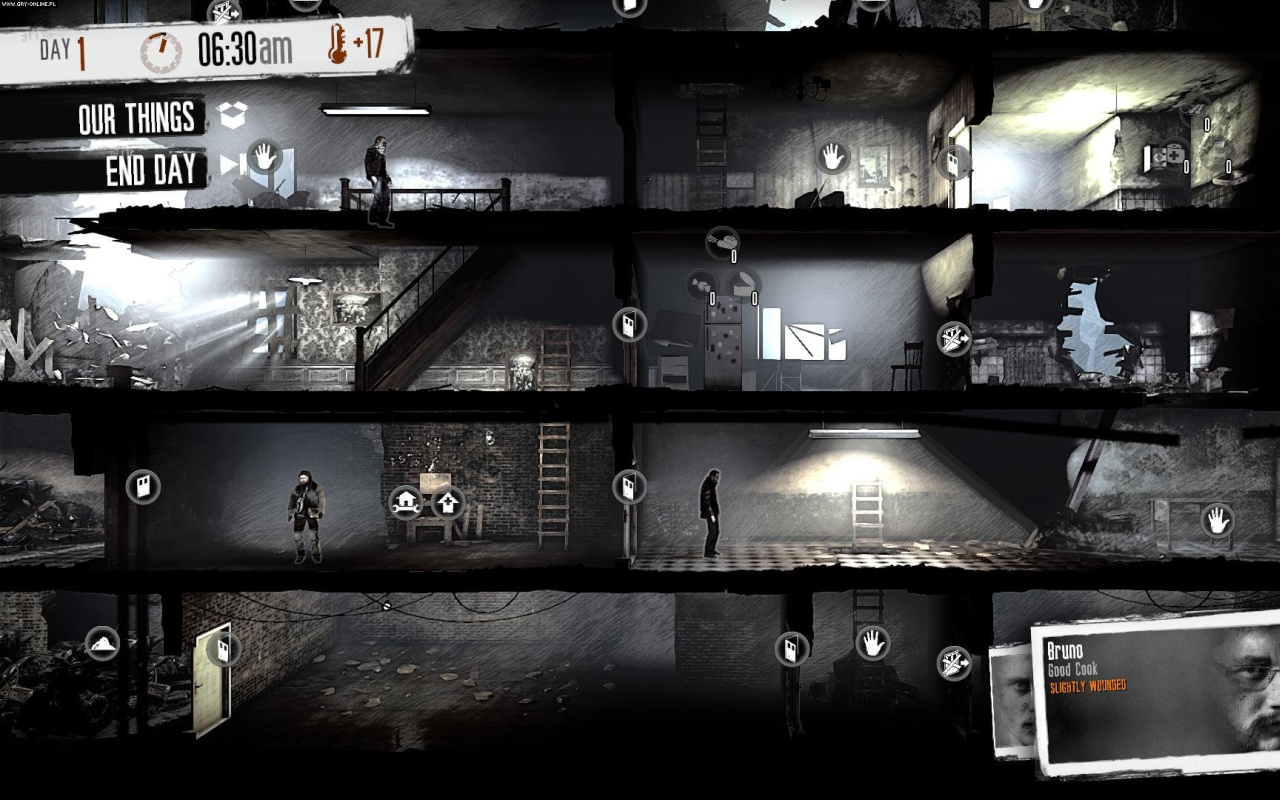 Screenshot von »This War Of Mine«
