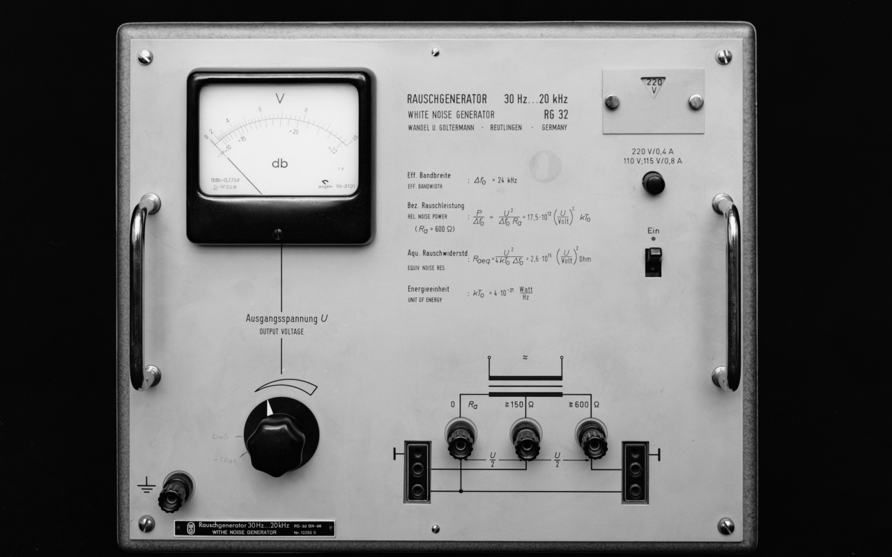Rauschgenerator, Hermann Heiß, 1962