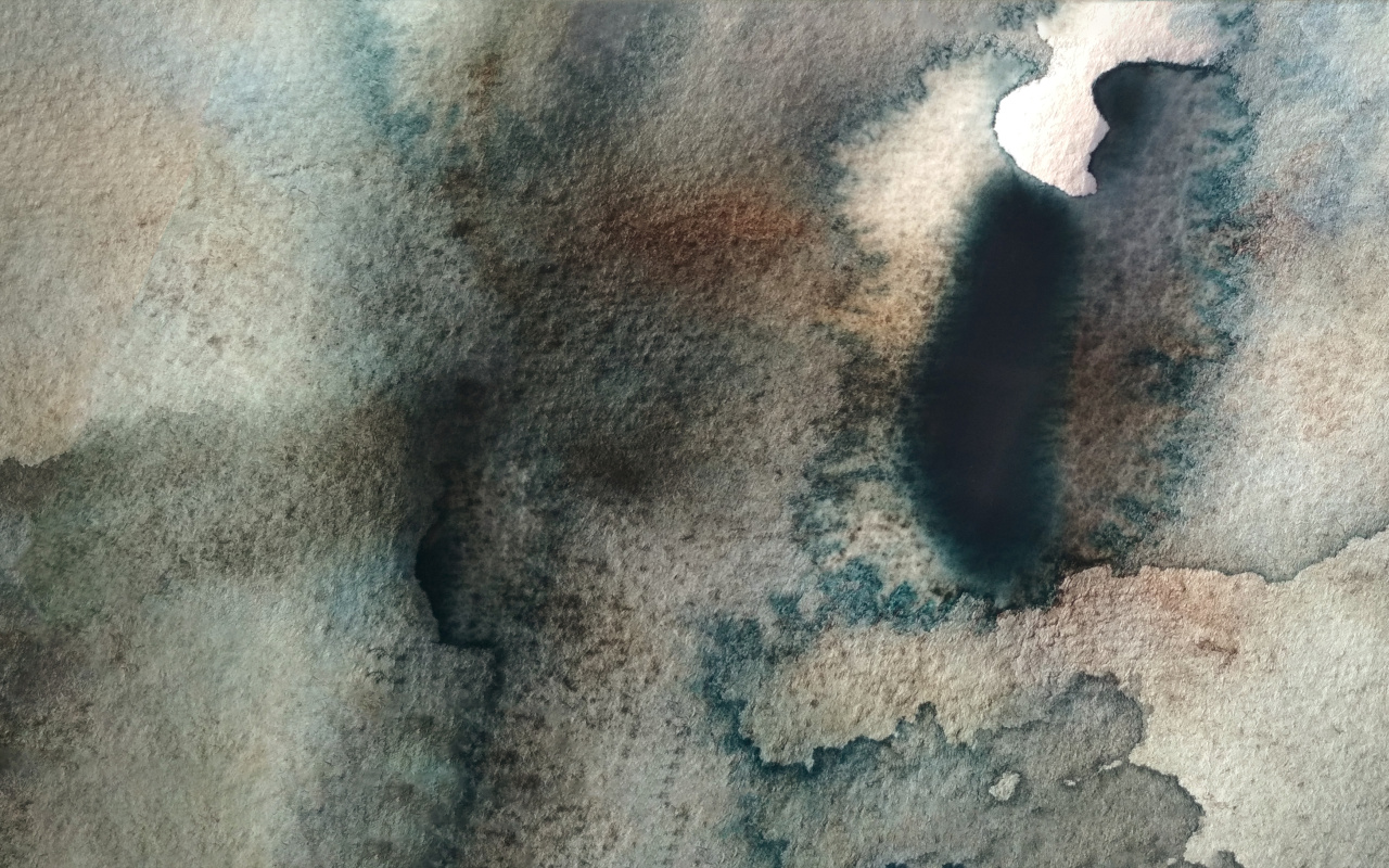 wet-on-wet watercolour by Olga Lukyanova