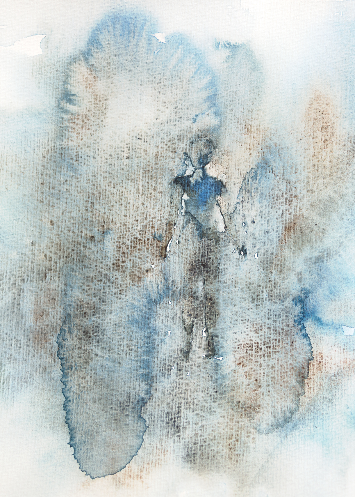 wet-on-wet watercolour by Olga Lukyanova