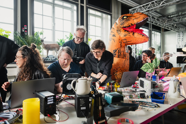 Teamfoto des Hertzlab