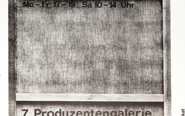 Plakat mit dem Text: Welchen Sinn hat malen?