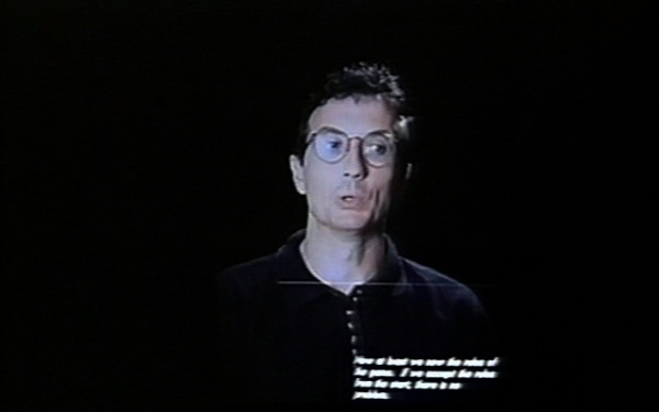 Videostill aus »Family Portrait« von Luc Courchesne