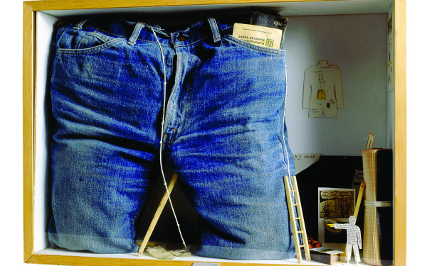 Eine Jeans