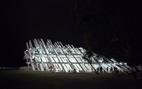 Ein Pavillon
