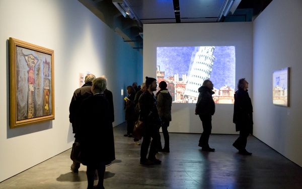 Blick in die Ausstellung »Beat Generation«