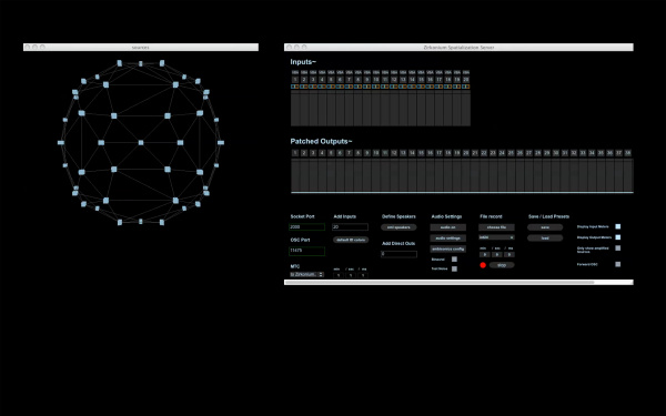 Screenshot von inputs und outputs