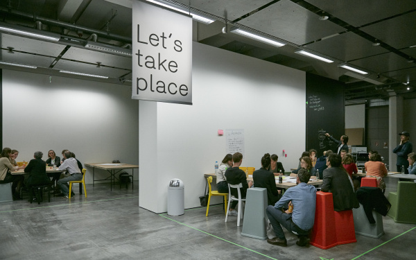 Blick in das BarCamp von »Learning Takes Place« 