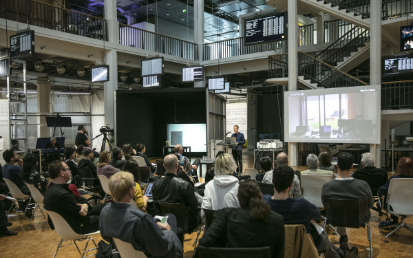 Das Foto zeigt Impressionen der Open Conference