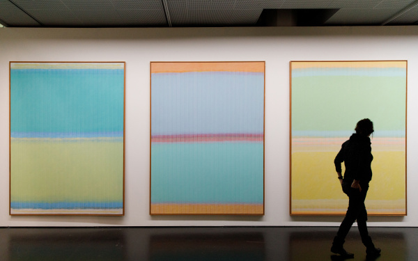 Werke der Ausstellung »Dieter Jung. Between and Beyond« 