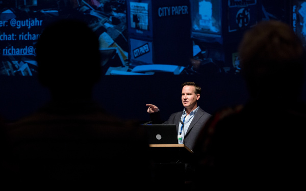 Richard Gutjahr @ Symposium »Onlinejournalismus and the 4th Power«, 18.9.2015