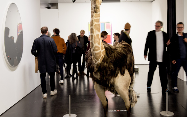 Blick in die Ausstellung »Resonanzen«