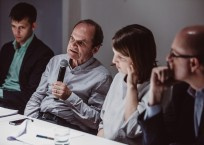 Konferenz in der Bunkier Sztuki Gallery of Contemporary Art 