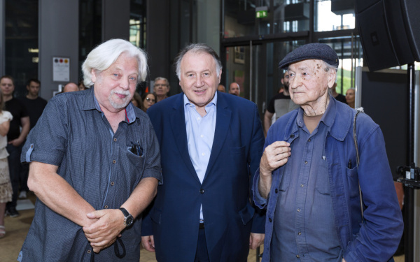 Ausstellungseröffnung von »Jean-Jacques Lebel. The Highest of All the Arts is Insurrection« und »Jonas Mekas. 365 Day Project«