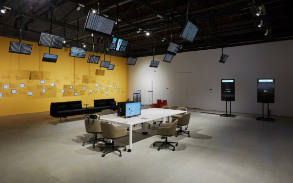 Exhibition view »Open Codes. Connected Bots« 