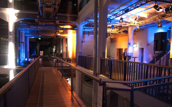 Brücke des ZKM Musikbalkon