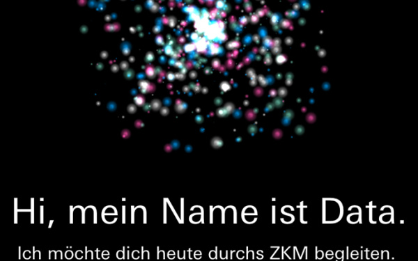 Screenshot eines Chatbot-Dialogs: Begrüßung.