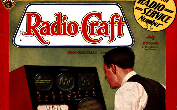 1936 - Radio-craft. and popular electronics; radio-electronics in all its phases - Vol. 8, No. 1