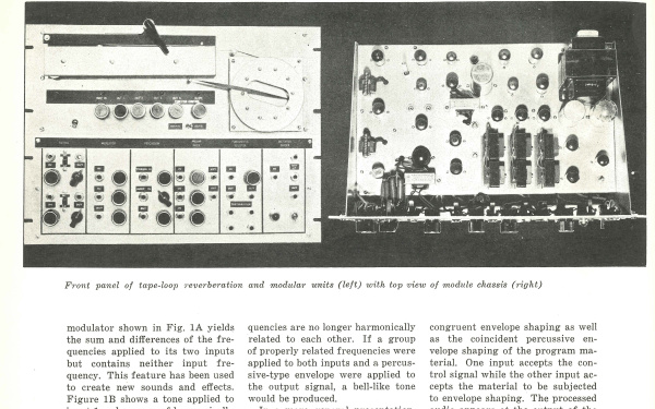 Harald Bode und Robert Moog: »Sound Synthesizer Creates New Musical Effects« (1961)