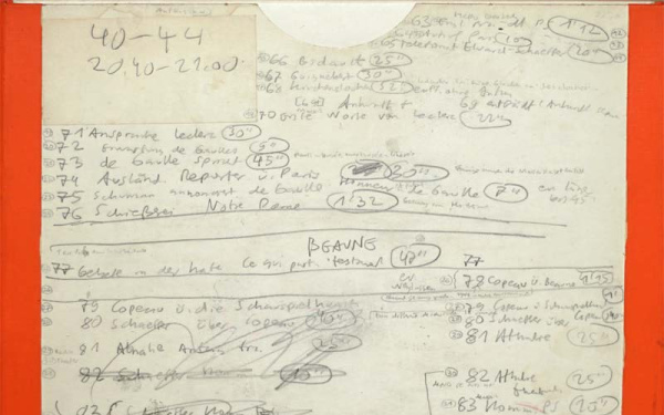 Tonband aus dem Rudolf Frisius Archiv