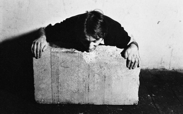 Peter Weibel: Raum der Sprache, 1973