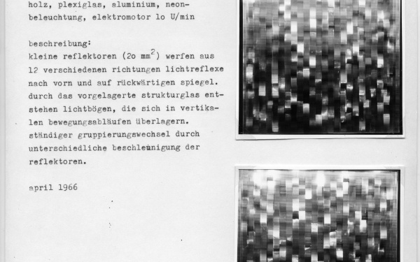 Inge Claus-Jansen, Lichtapparat 3, 1966