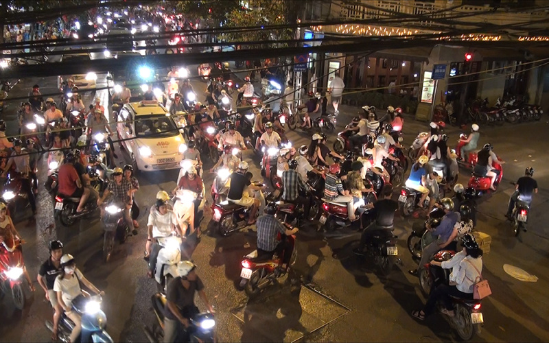 Andreas Müller-Pohle, »Studies on Traffic: Hanoi«, 2013