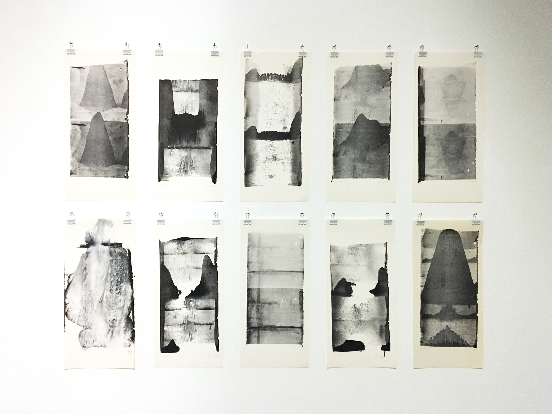 View of the exhibition »Hansjörg Mayer. The Smell of Ink«