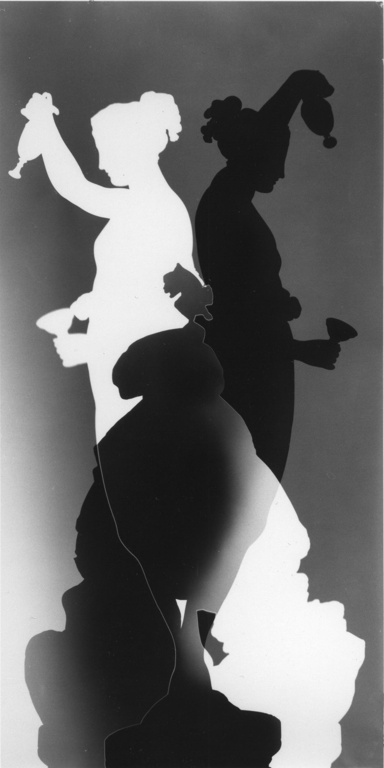 Photogram of a sculpture