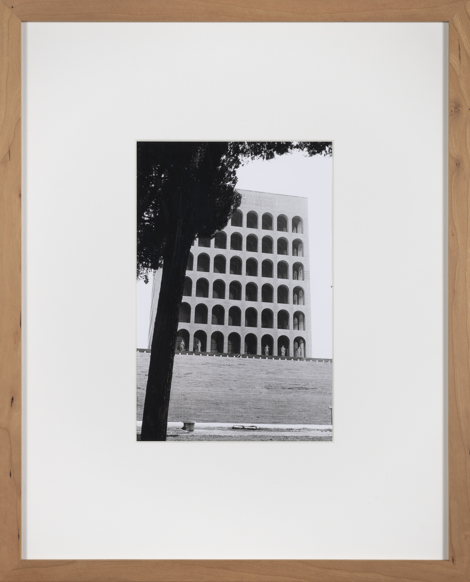 ROM. PALAZZO DELLA CIVILTÀ ITALIANA, ESPOSIZIONE UNIVERSALE, 1942, ERNESTO B. LA PADULA, GIOVANNI GUERRINI, MARIO ROMANO