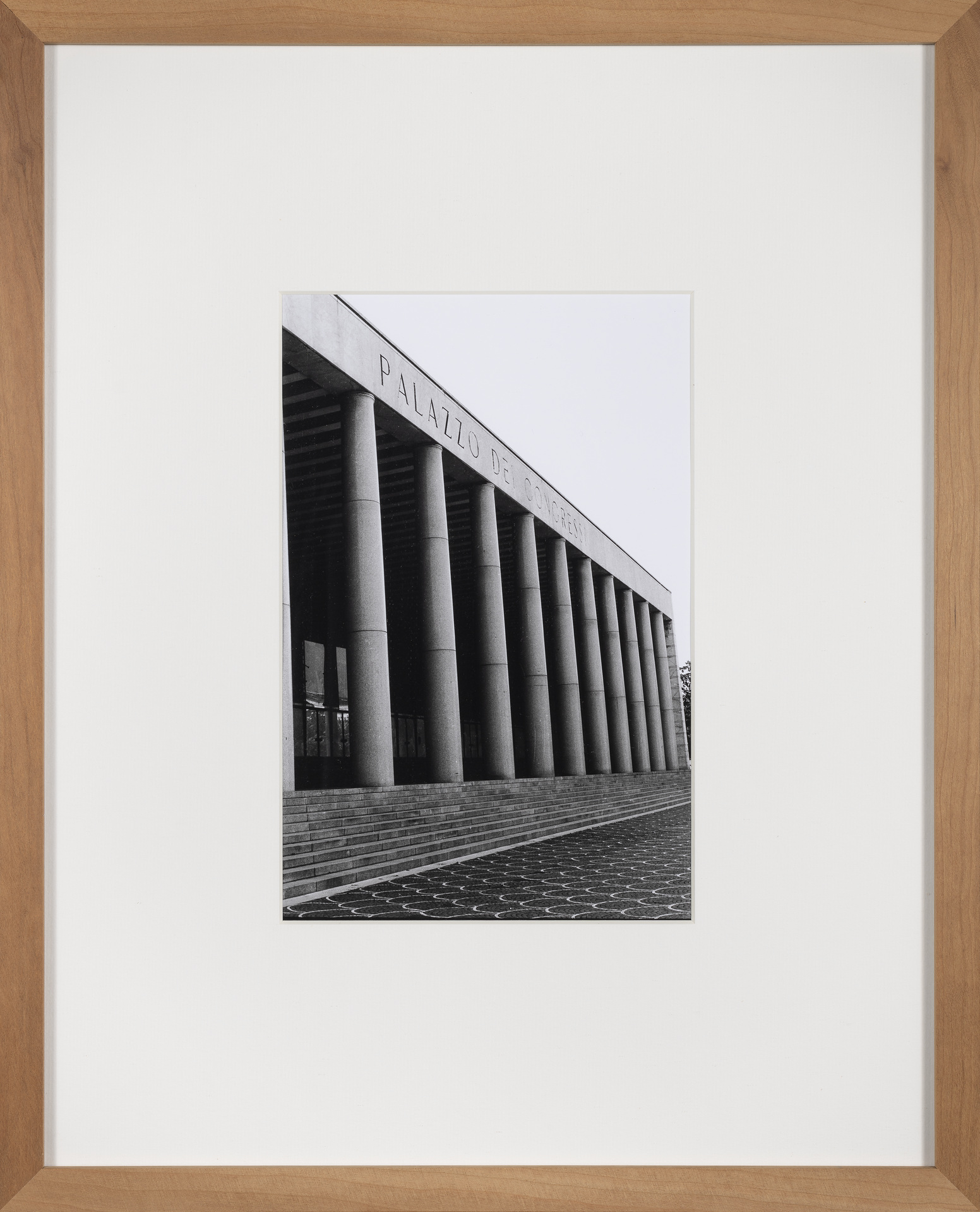 ROM. PALAZZO DEI CONGRESSI, ESPOSIZIONE UNIVERSAKE, 1942, ADALBERTO LIBERA, 1937-52