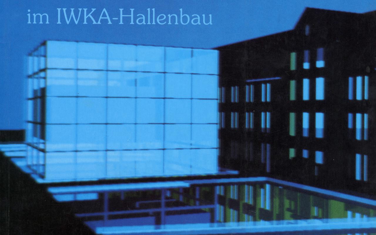 Cover of the publication »Das Zentrum für Kunst und Medien und die Städtische Galerie Karlsruhe im IWKA-Hallenbau«