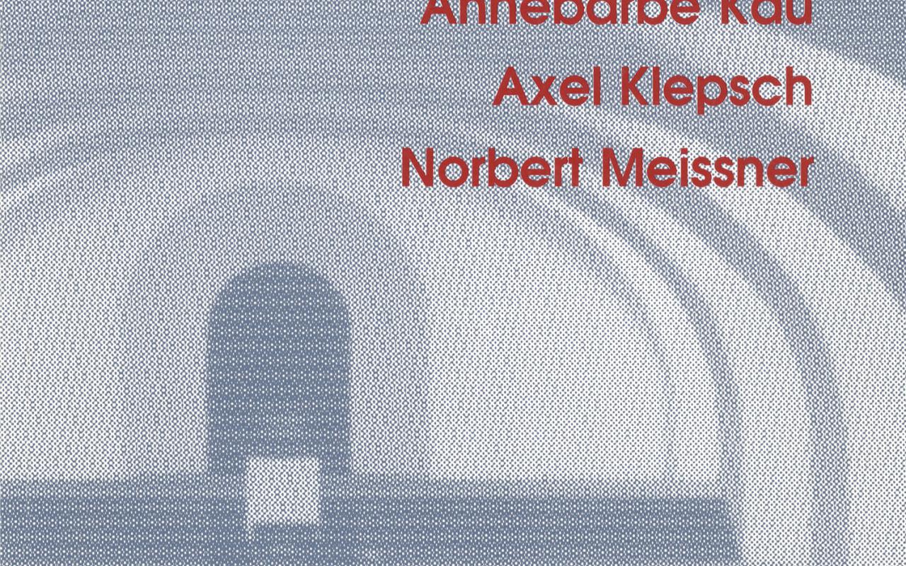 Cover der Publikation »Kryptisch. Videoinstallationen Annebarbe Kau, Axel Klepsch, Norbert Meissner«