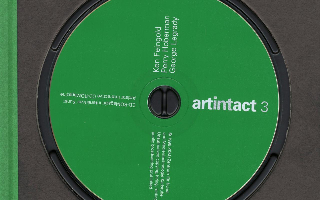 Cover der Publikation »Artintact 3«